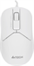 Мышь A4Tech Fstyler FM12S белый оптическая 1200dpi silent USB 3but (FM12S WHITE) FM12S  WHITE