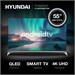 Телевизор QLED Hyundai 55" H-LED55QBU7500 Android TV Frameless черный/серебристый 4K Ultra HD 60Hz D H-LED55QBU7500