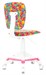 Кресло детское Бюрократ CH-W204/F мультиколор алфавит крестов. пластик подст.для ног пластик белый CH-W204/F/ALPHABET