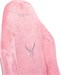 Кресло игровое Knight N1 Fabric розовый Velvet 36 с подголов. крестов. металл KNIGHT N1 PINK