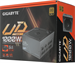 Блок питания Gigabyte ATX 1000W GP-UD1000GM PG5 Gen.5 80+ gold (20+4pin) APFC 120mm fan 8xSATA Cab M GP-UD1000GM PG5