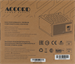 Блок питания Accord ATX 750W ACC-W750P 80 PLUS WHITE (20+4pin) 120mm fan 6xSATA RTL ACC-W750P