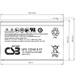 Батарея для ИБП CSB UPS122406 F2 12В 38442