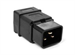 Вилка Lanmaster LAN-IEC-320-C20 IEC 60320 C20 16A 250V black LAN-IEC-320-C20