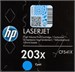 Картридж лазерный HP 203X CF541X голубой бар.в компл. (2500стр.) для HP M254/280/281 CF541X