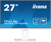 Монитор Iiyama 27" ProLite XUB2797QSN-W2 белый IPS LED 16:9 HDMI M/M матовая HAS Piv 1300:1 300cd 17 XUB2797QSN-W2
