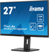 Монитор Iiyama 27" ProLite XUB2797QSNP-B1 черный IPS LED 16:9 HDMI M/M матовая HAS Piv 300cd 178гр/1 XUB2797QSNP-B1