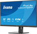 Монитор Iiyama 32" ProLite XUB3297QSNP-B1 черный IPS LED 1ms 16:9 HDMI M/M матовая HAS Piv 1000:1 35 XUB3297QSNP-B1