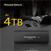 Накопитель SSD Patriot USB-C 512GB PTP512GPEC Transporter черный PTP512GPEC
