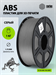 Пластик для принтера 3D Cactus CS-3D-ABS-1KG-GREY ABS d1.75мм 1кг L386м 1цв. CS-3D-ABS-1KG-GREY