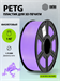 Пластик для принтера 3D Cactus CS-3D-PETG-1KG-PURPLE PETG d1.75мм 1кг L316м 1цв. CS-3D-PETG-1KG-PURPLE