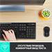 Клавиатура + мышь Logitech MK270 клав:черный мышь:черный USB беспроводная Multimedia (920-004518) 920-004518