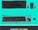 Клавиатура + мышь Logitech MK270 клав:черный мышь:черный USB беспроводная Multimedia (920-004518) 920-004518