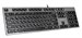 Клавиатура A4Tech KV-300H серый/черный USB slim кабель 1.5м KV-300H