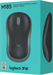 Мышь Logitech M185 черный/синий оптическая 1000dpi беспров. USB для ноутбука 2but (910-002632) 910-002632
