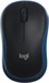 Мышь Logitech M185 черный/синий оптическая 1000dpi беспров. USB для ноутбука 2but (910-002632) 910-002632