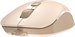 Мышь A4Tech Fstyler FM26 бежевый/коричневый оптическая 1600dpi USB для ноутбука 4but (FM26 USB (CAFE FM26 USB (CAFE LATTE)