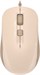 Мышь A4Tech Fstyler FM26 бежевый/коричневый оптическая 1600dpi USB для ноутбука 4but (FM26 USB (CAFE FM26 USB (CAFE LATTE)