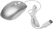 Мышь A4Tech Fstyler FM26S серебристый/белый оптическая 1600dpi silent USB для ноутбука 4but (FM26S U FM26S USB (ICY WHITE)