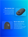 Мышь Logitech Pebble 2 M350S графитовый оптическая 4000dpi silent беспров. BT для ноутбука 2but (910 910-006988