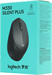 Мышь Logitech M330 Silent Plus черный оптическая 1000dpi silent беспров. USB 2but (910-004924) 910-004924