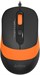 Мышь A4Tech Fstyler FM10S черный/оранжевый оптическая 1600dpi silent USB 3but (FM10S USB ORANGE) FM10S USB ORANGE
