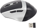Мышь Оклик 516MW черный/серебристый оптическая 1600dpi silent беспров. BT/Radio USB для ноутбука 6bu 1978689