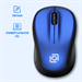 Мышь Оклик 665MW черный/синий оптическая 1600dpi беспров. USB для ноутбука 3but (1025132) 1025132