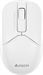 Мышь A4Tech Fstyler FB12 белый оптическая 1200dpi беспров. BT/Radio USB 3but (FB12 WHITE) FB12 WHITE