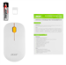 Мышь Acer OMR200 белый/желтый оптическая 1200dpi беспров. USB для ноутбука 3but (ZL.MCEEE.020) ZL.MCEEE.020