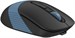 Мышь A4Tech Fstyler FB10CS черный/синий оптическая 2000dpi silent беспров. BT/Radio USB 4but (FB10CS FB10CS USB ASH BLUE