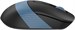 Мышь A4Tech Fstyler FB10CS черный/синий оптическая 2000dpi silent беспров. BT/Radio USB 4but (FB10CS FB10CS USB ASH BLUE