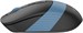 Мышь A4Tech Fstyler FB10CS черный/синий оптическая 2000dpi silent беспров. BT/Radio USB 4but (FB10CS FB10CS USB ASH BLUE