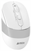 Мышь A4Tech Fstyler FB10C белый/серый оптическая 2000dpi беспров. BT/Radio USB 4but (FB10C GRAYISH W FB10C GRAYISH WHITE