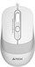 Мышь A4Tech Fstyler FM10S белый/серый оптическая 1600dpi silent USB 3but (FM10S USB WHITE) FM10S USB WHITE