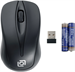 Мышь Оклик 675MW черный оптическая 1200dpi беспров. USB для ноутбука 3but (1025915) 1025915