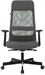 Кресло эргономичное Бюрократ T-995 серый TW-04 Neo Grey сетка/ткань с подголов. крестов. металл черн T-995/NEO-GREY