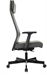 Кресло эргономичное Бюрократ T-995 серый TW-04 Neo Grey сетка/ткань с подголов. крестов. металл черн T-995/NEO-GREY