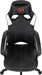 Кресло игровое Zombie 50 черный/белый экокожа крестов. пластик ZOMBIE 50 BW