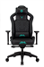 Кресло игровое Knight Titgame черный экокожа с подголов. крестов. пластик KNIGHT TITGAME