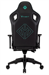 Кресло игровое Knight Titgame черный экокожа с подголов. крестов. пластик KNIGHT TITGAME