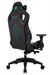 Кресло игровое Knight Titgame черный экокожа с подголов. крестов. пластик KNIGHT TITGAME