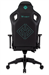 Кресло игровое Knight Titgame черный экокожа с подголов. крестов. пластик KNIGHT TITGAME
