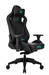 Кресло игровое Knight Titgame черный экокожа с подголов. крестов. пластик KNIGHT TITGAME
