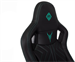 Кресло игровое Knight Titgame черный экокожа с подголов. крестов. пластик KNIGHT TITGAME