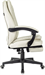 Кресло руководителя Бюрократ T-9950MSG-F слоновая кость экокожа крестов. пластик подст.для ног T-9950MSG-F/IVORY-PU