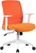 Кресло Cactus CS-WMC333-OR оранжевый сиденье оранжевый сетка/ткань низк.спин. крестов. пластик пласт CS-WMC333-OR