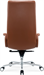 Кресло руководителя Cactus CS-LBR-CARACAS коричневый сиденье коричневый кожа крестов. алюминий CS-LBR-CARACAS