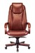 Кресло руководителя Бюрократ T-9923WALNUT светло-коричневый Leather Eichel кожа крестов. металл/дере T-9923WALNUT/CHOK