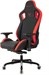 Кресло игровое Knight Titan черный/красный ромбик экокожа с подголов. крестов. металл KNIGHT TITAN BR